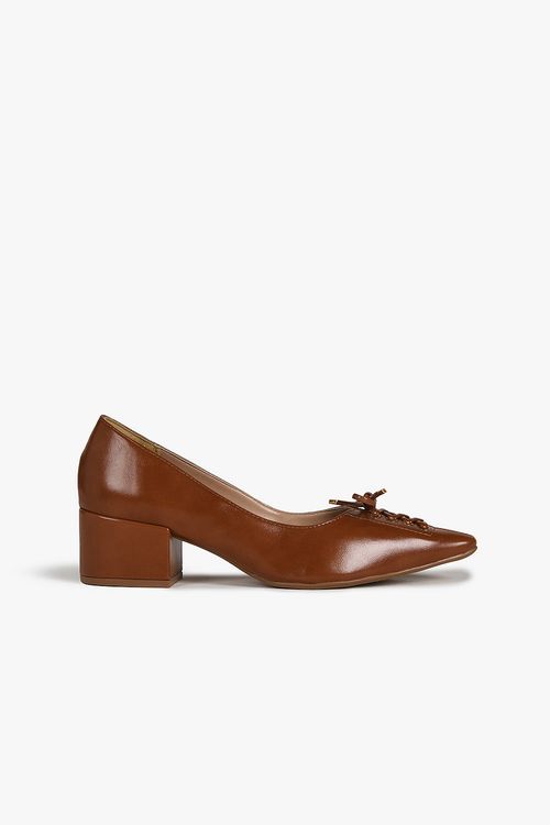 Scarpin Feminino Salto Baixo Mundial Elisabeth