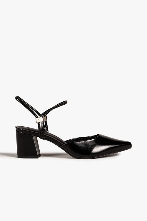 Scarpin Feminino Slingback Salto Médio Mundial Klyvia