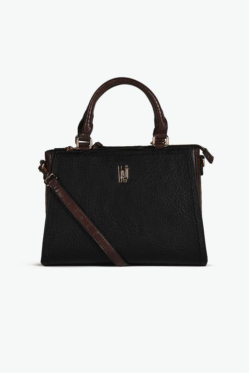 Bolsa Média Satchel Feminina Wj Rose
