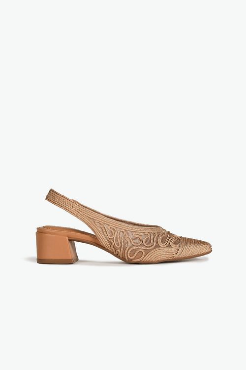 Sapato Feminino Slingback Mundial Briana