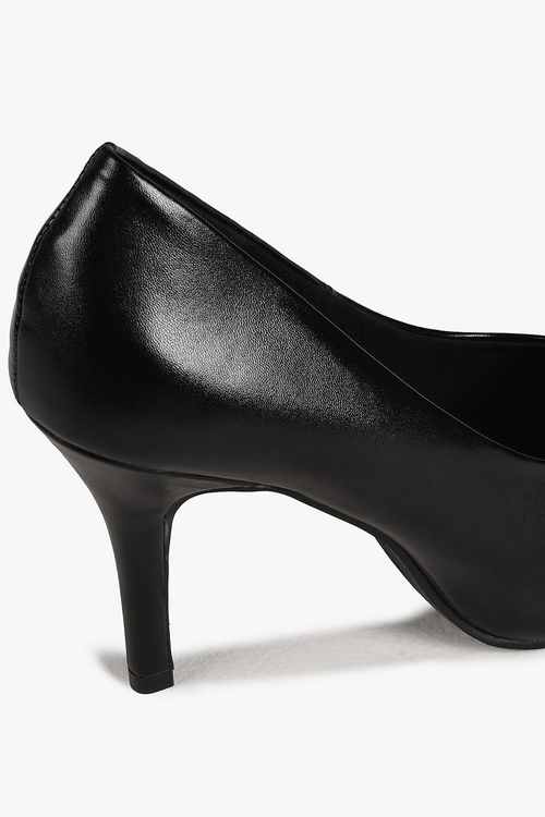 Sapato Feminino Peep Toe Salto Alto Mundial Luiza