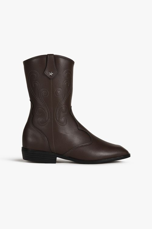 Bota Infantil Texana Cano Médio Molekinha Jaddy