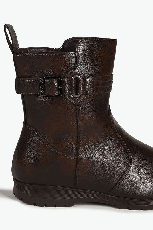 Bota Feminina Cano Curto Mooncity Leni