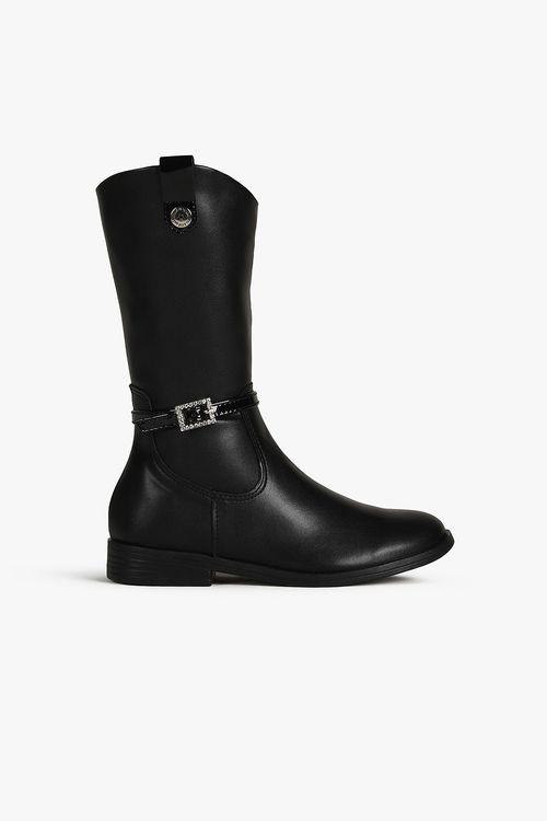 Bota Infantil Cano Longo Mundial Cristal