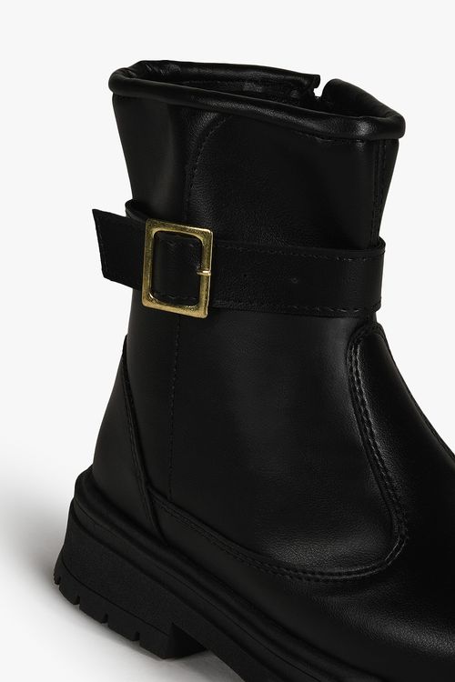 Bota Infantil Coturno Cano Médio Tininha Clara