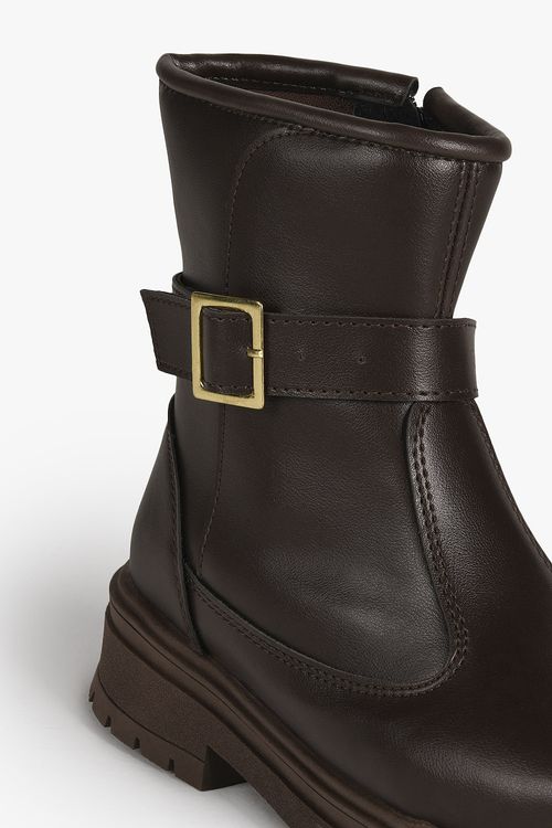 Bota Infantil Coturno Cano Médio Tininha Clara