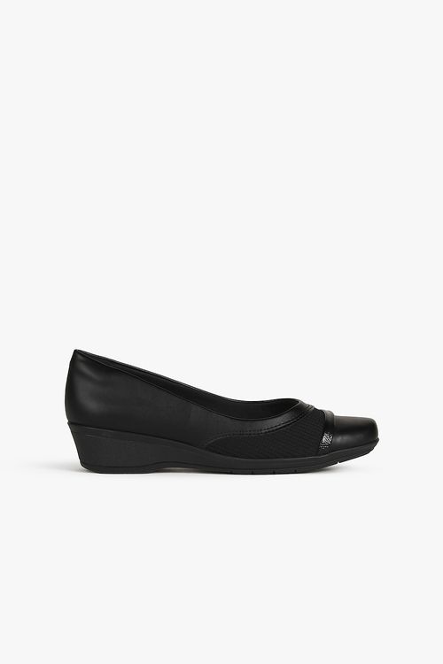 Sapato Feminino Anabela Comfortflex Marlene