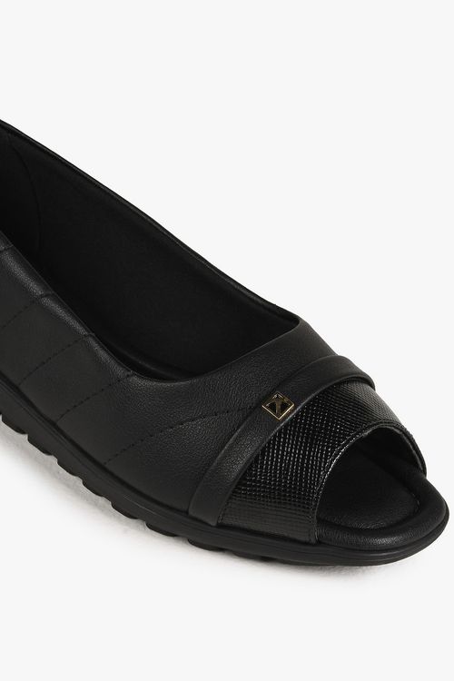 Sandália Feminina Peep Toe piccadilly Donisete