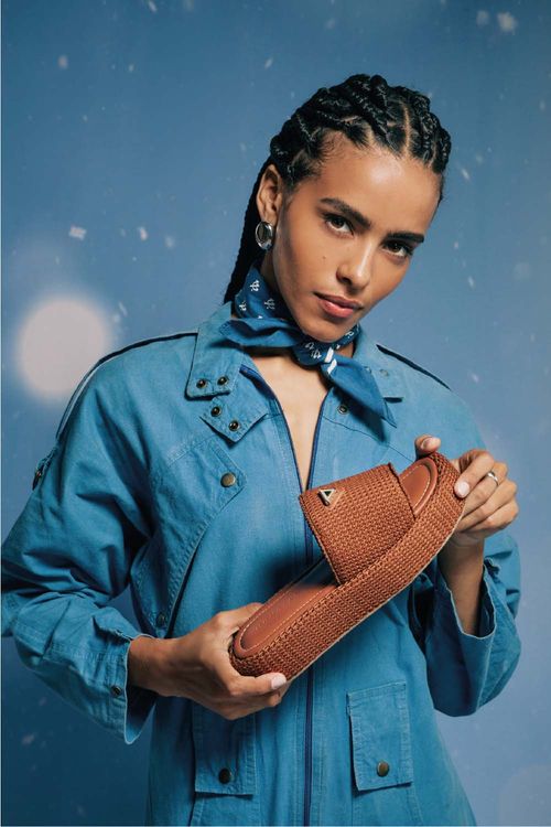 Tamanco Feminina Flatform Mundial Marilda