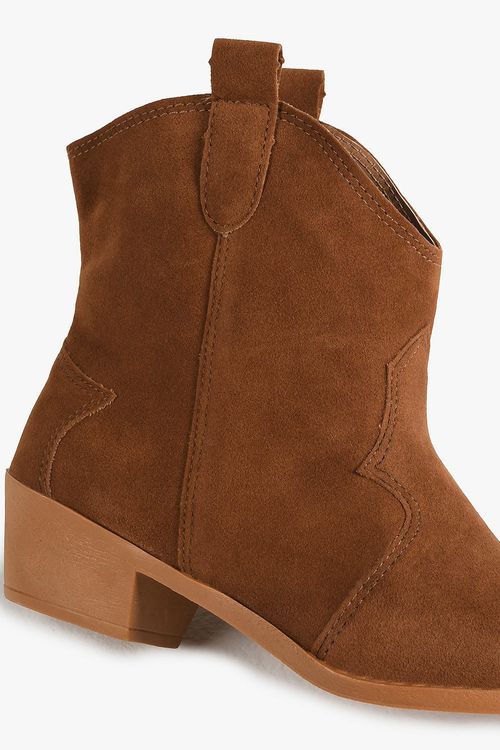 Bota Infantil Texana Cano Baixo Menina Fashion Vick