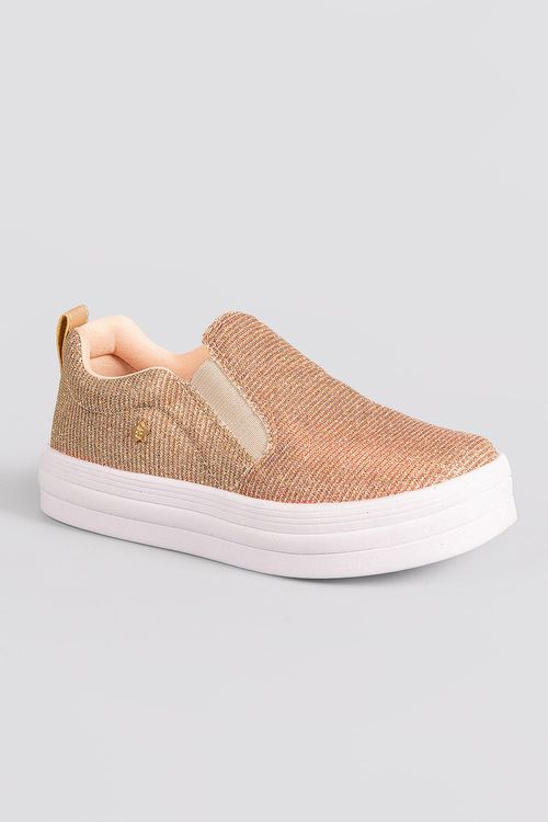 Tênis Infantil Plataforma Taize Menina Fashion