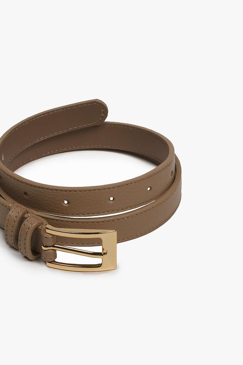Cinto Feminino Passional Stylo De Couro Cintra