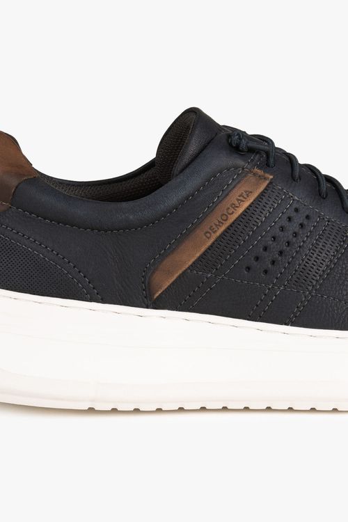 Tênis Masculino Democrata Denim Joe Ultra Light