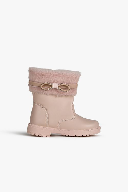 Bota Baby Infantil Cano Curto Doce Menina Aurora