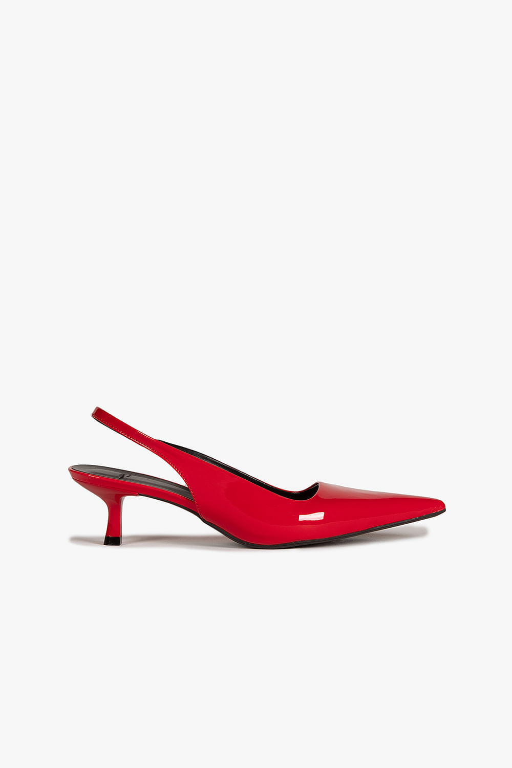 Sapato Feminino Slingback Mundial Linnea - VERMELHO