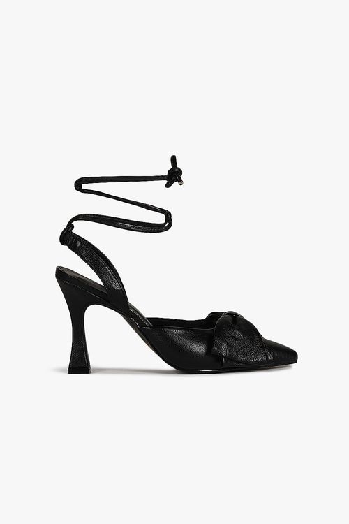 Sapato Feminino Slingback Salto Alto Mundial Thalita