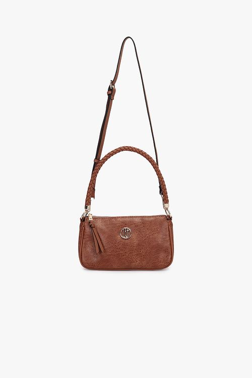 Bolsa Média Satchel Feminina Wj Rolete