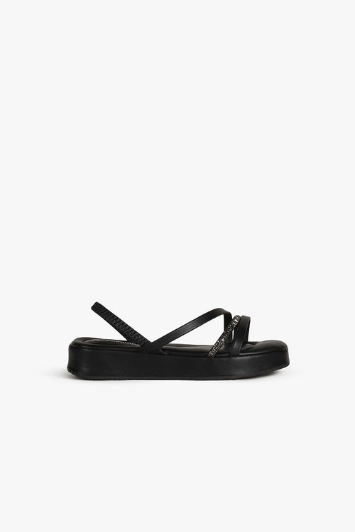 Sandália Infantil Flatform Pé Com Pé Nina