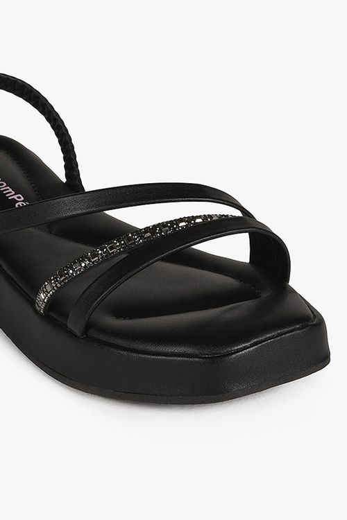 Sandália Infantil Flatform Pé Com Pé Nina