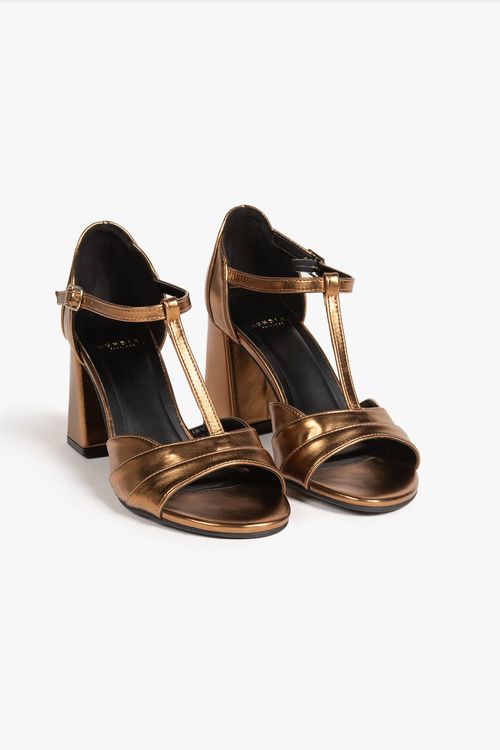 Sandália Feminina Peep Toe Mundial Amandine