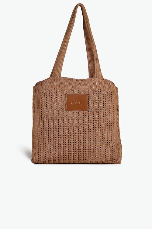Bolsa Bag Feminina Classe Crochê Lila