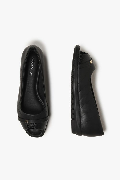 Sandália Feminina Peep Toe piccadilly Donisete