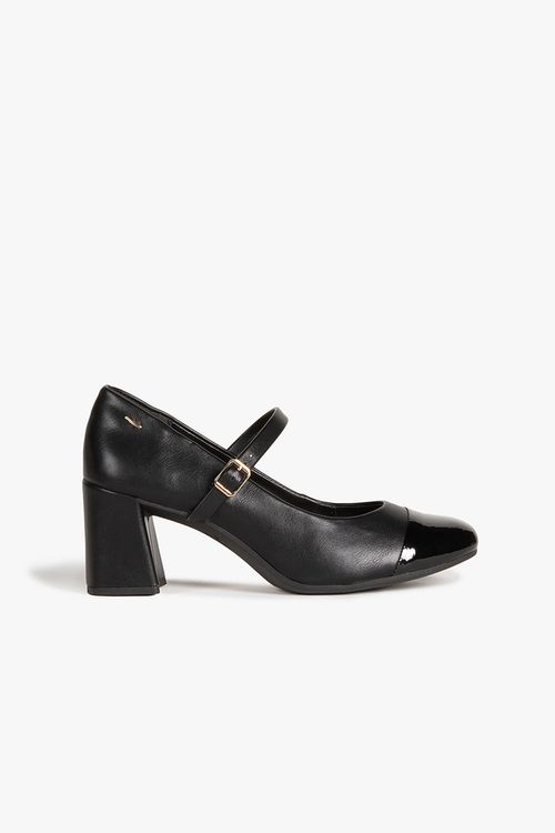 Sapato Feminino De Boneca Salto Alto Dakota Eleanora