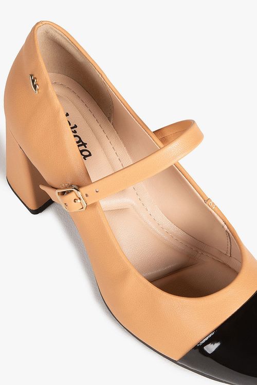 Sapato Feminino De Boneca Salto Alto Dakota Eleanora