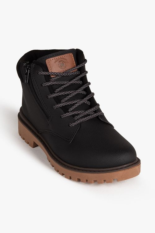 Bota Coturno Infantil Cano Curto Molekinho Lucas