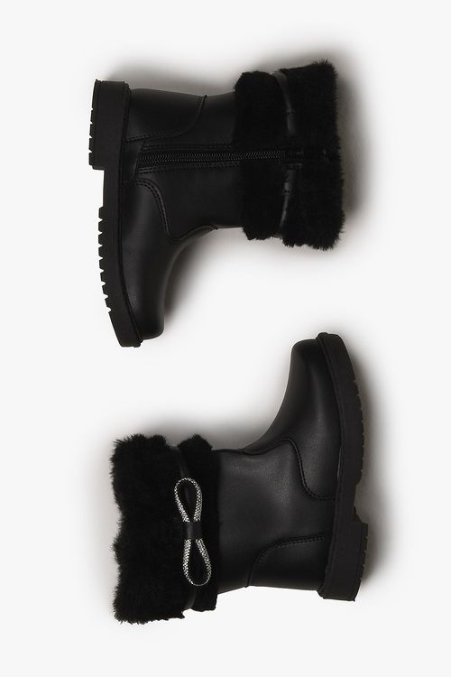 Bota Baby Infantil Cano Curto Doce Menina Aurora