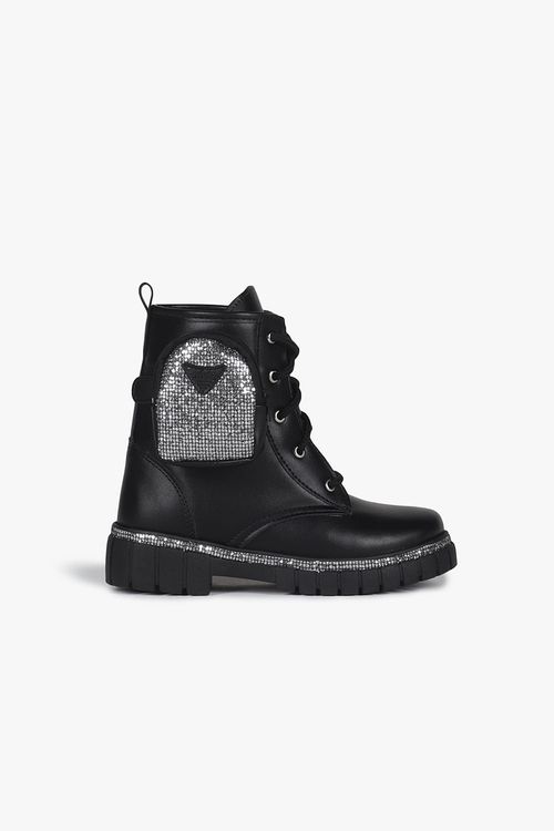 Bota Infantil Coturno Cano Curto Nilqi Gih