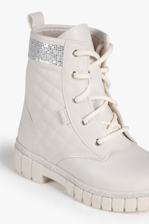 Bota Infantil Coturno Cano Curto Nilqi Kah