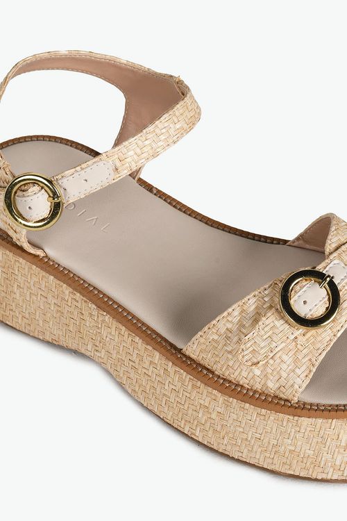 Sandália Feminina Flatform Mundial Kamilly