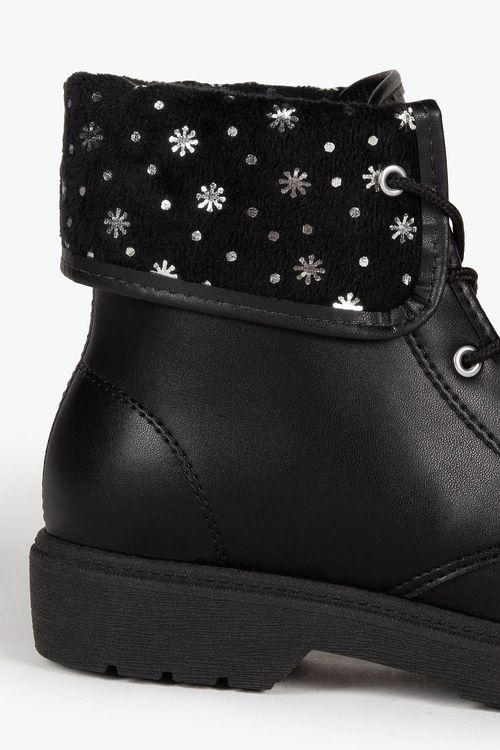 Bota Infantil Coturno Cano Curto Molekinha Vayne