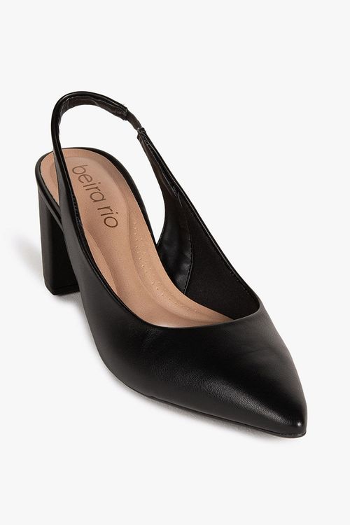 Sapato Feminino Slingback Salto Alto Beira Rio Marya