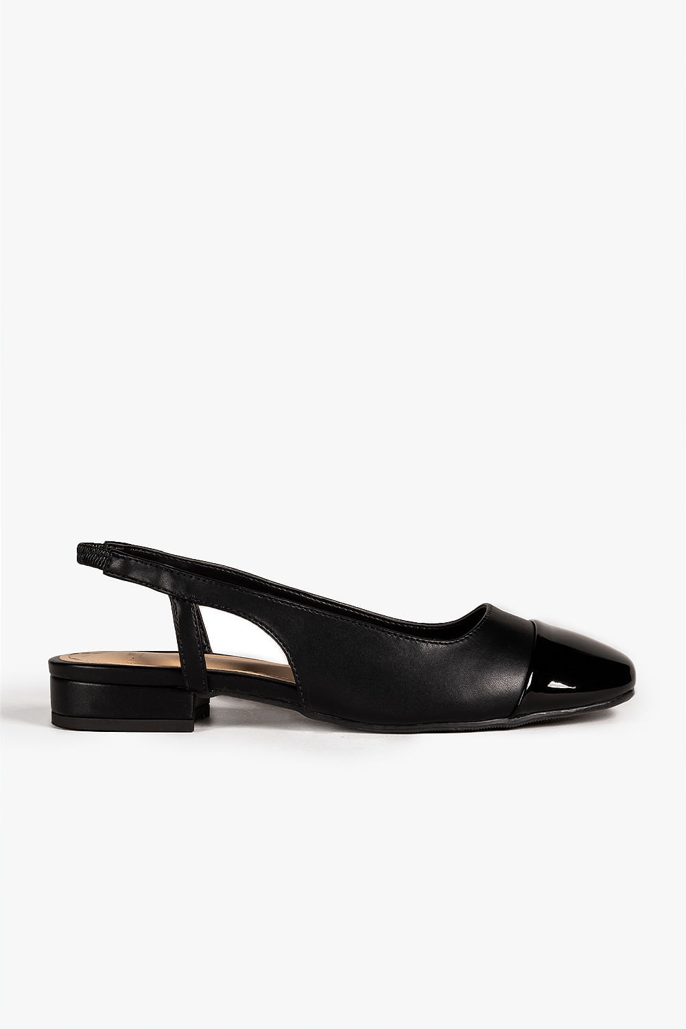 Sapatilha Feminina Slingback Mundial Danielle - PRETO