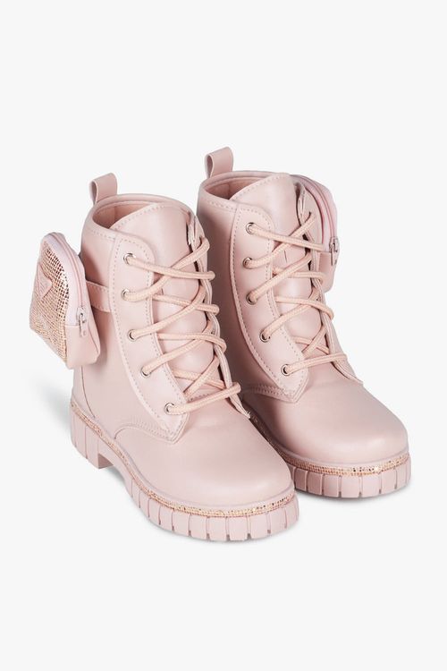 Bota Infantil Coturno Cano Curto Nilqi Gih