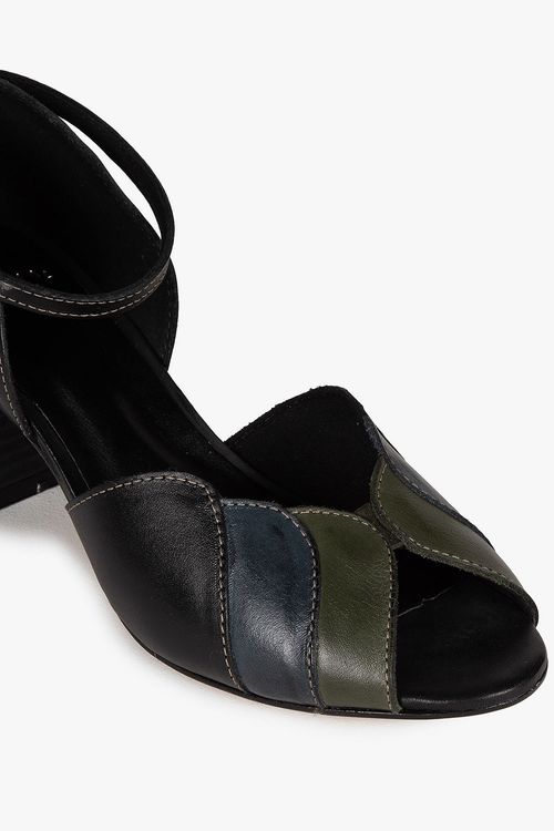 Sandália Feminina Peep Toe Mundial Brunieri
