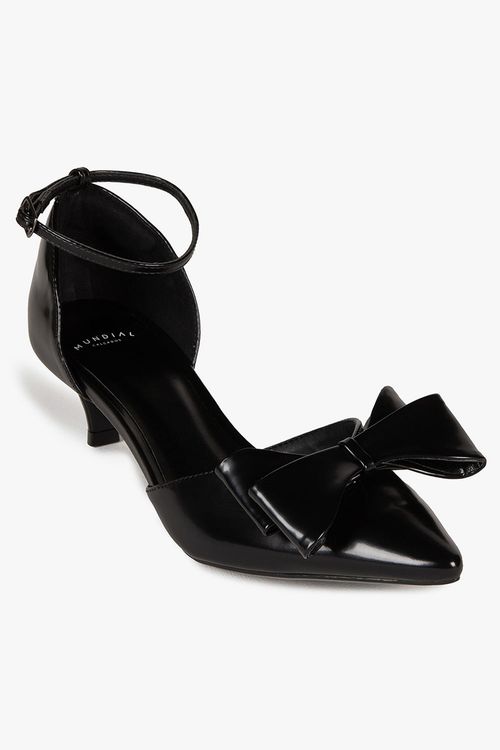 Scarpin Feminino De Boneca Salto Alto Mundial Giselly