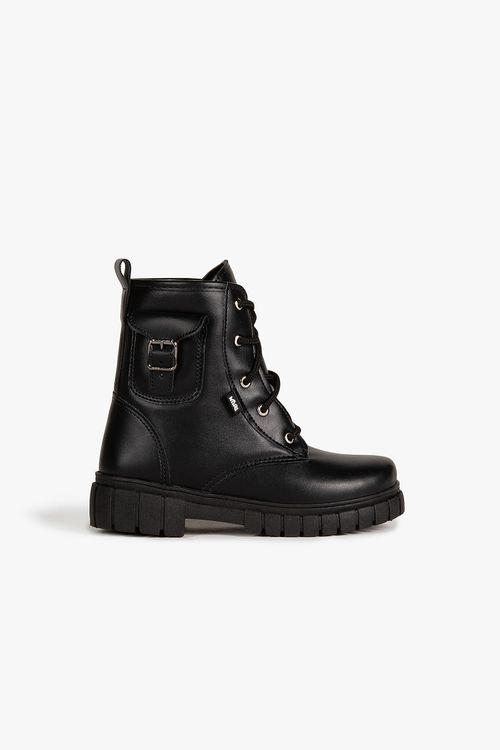 Bota Infantil Coturno Cano Curto Nilqi Sugar
