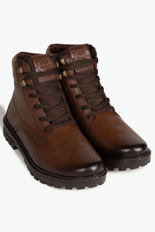 Bota Masculina Coturno Pegada Pinhão