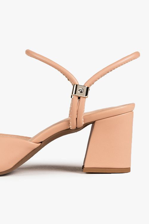 Scarpin Feminino Slingback Salto Médio Mundial Klyvia