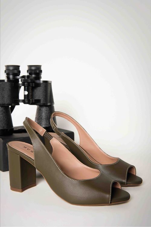 Sandália Feminina Peep Toe Mundial Alexandra