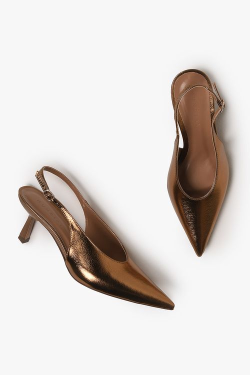 Scarpin Feminino Slingback Mundial Sueli