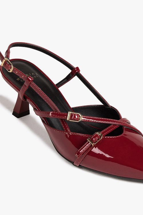 Scarpin Feminino Slingback Mundial Leidiane