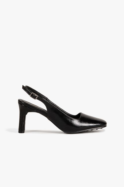 Sapato Feminino Slingback Salto Alto Mundial Walkiria