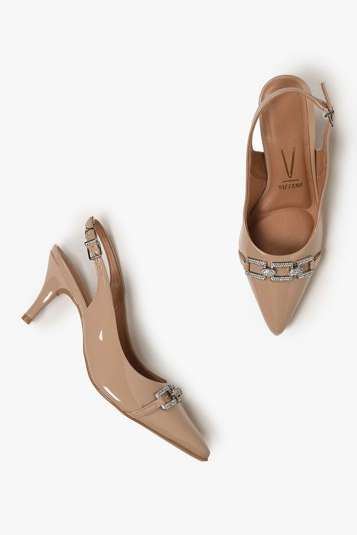 Scarpin Feminino Slingback Vizzano Loraine