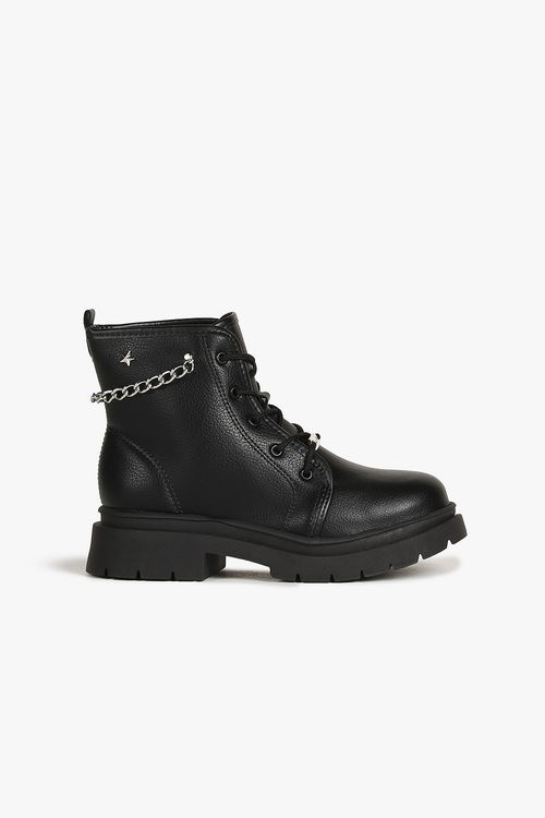 Bota Infantil Coturno Cano Curto Molekinha Taina