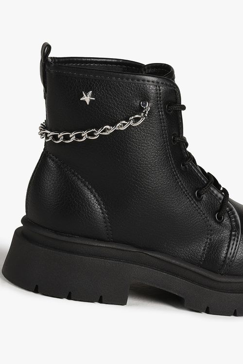 Bota Infantil Coturno Cano Curto Molekinha Taina