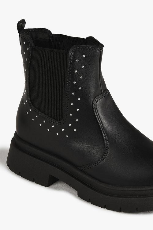 Bota Infantil Coturno Cano Curto Molekinha Lais